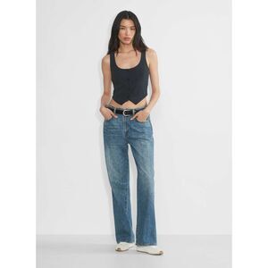 Wilfred Rocco Vest Slim Fit Japanese Crepe Button Up Size 2 Grey Classy